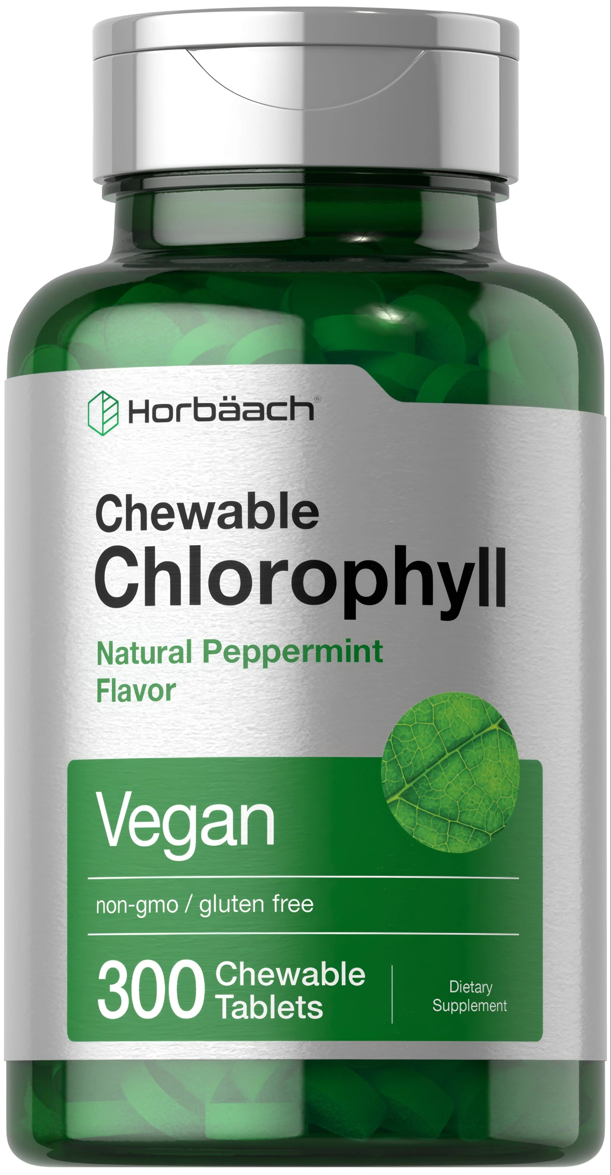 Chewable Chlorophyll (Natural Peppermint), 300 Chewable Tablets