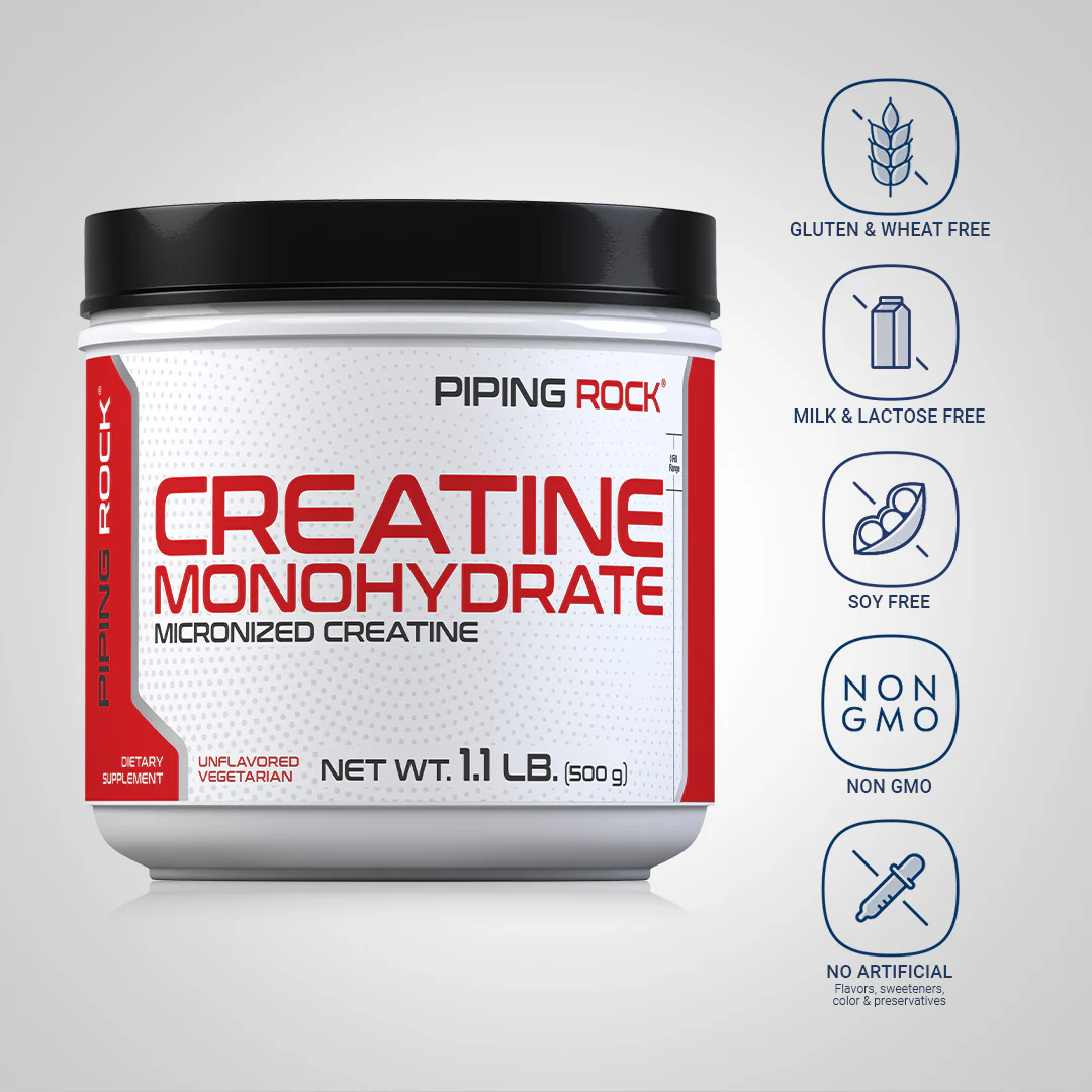Creatine Powder (Micronized), 5000 mg, 1.1 lb (500 g) Bottle - Image 4