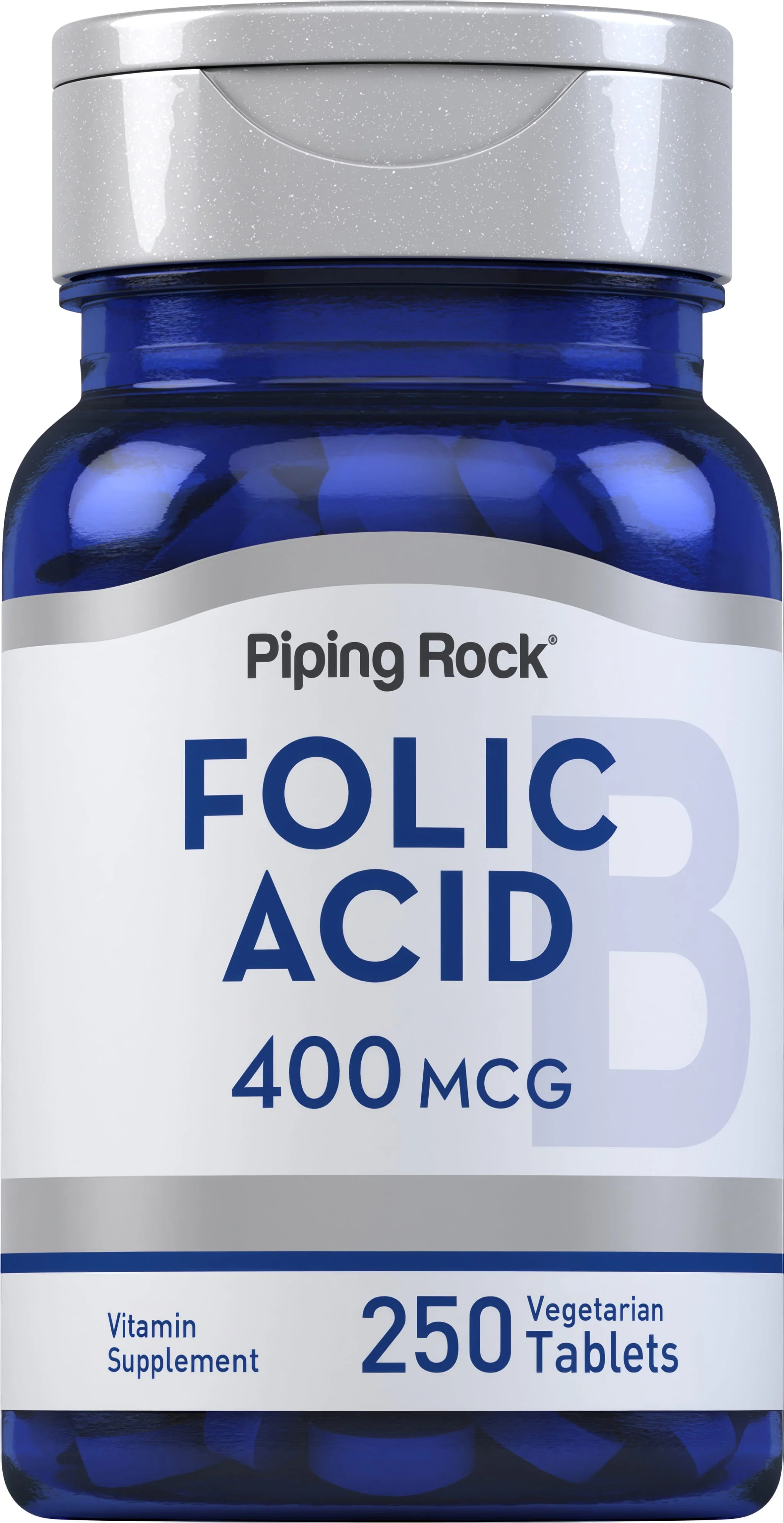 Folic Acid, 400 mcg, 250 Vegetarian Tablets