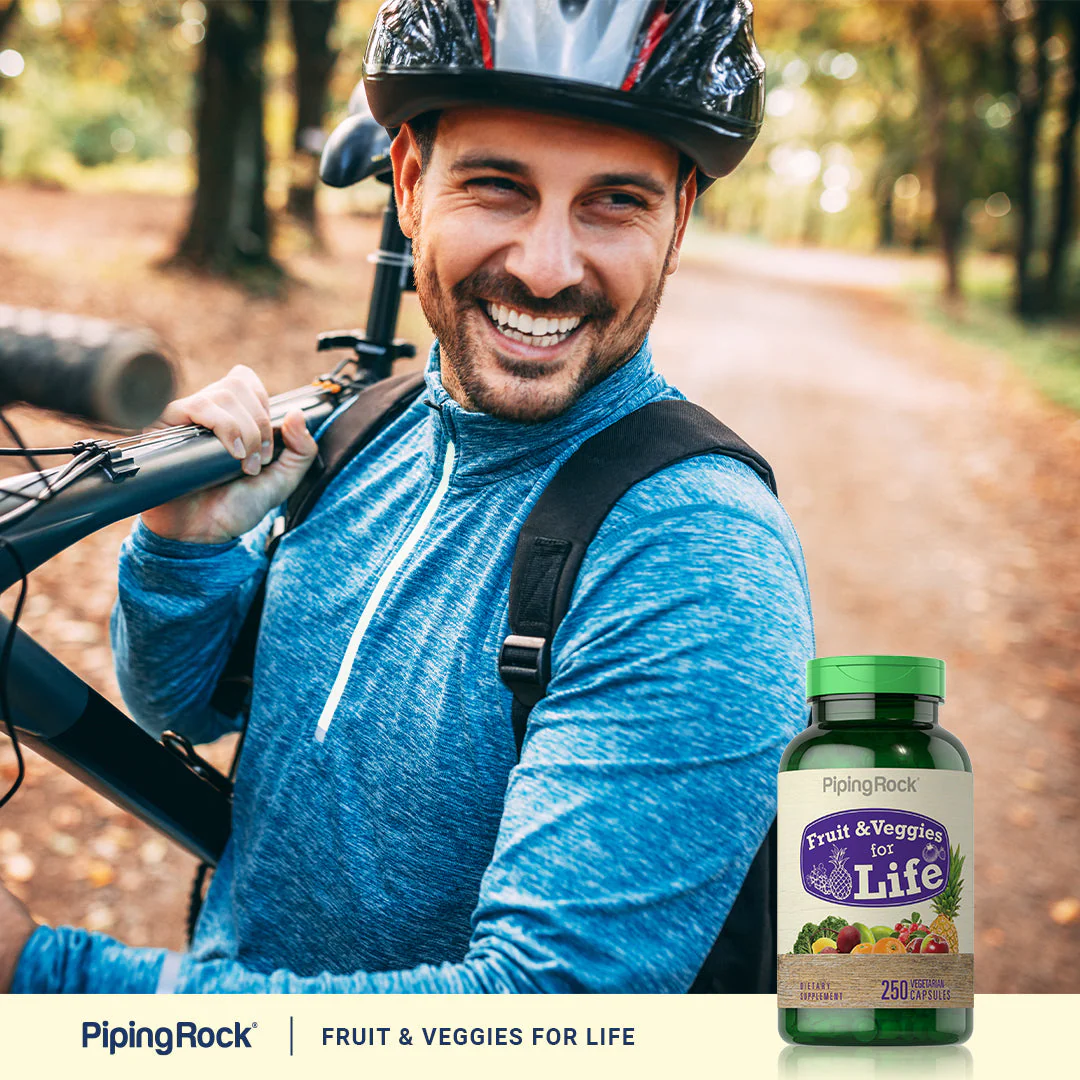 Fruit & Veggies for Life, 250 Vegetarian Capsules - Image 14