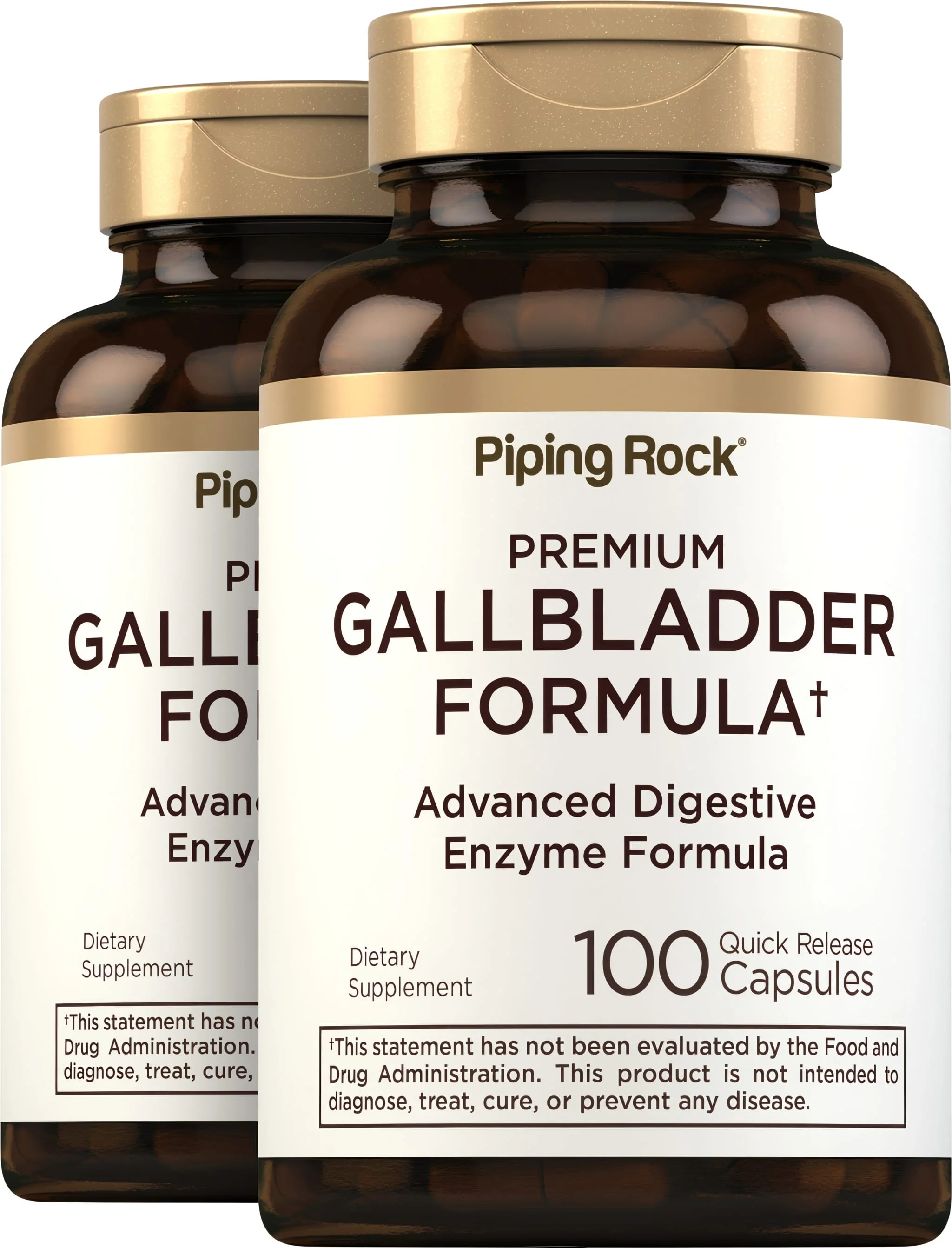 Gallbladder Formula, 100 Quick Release Capsules, 2 Bottles
