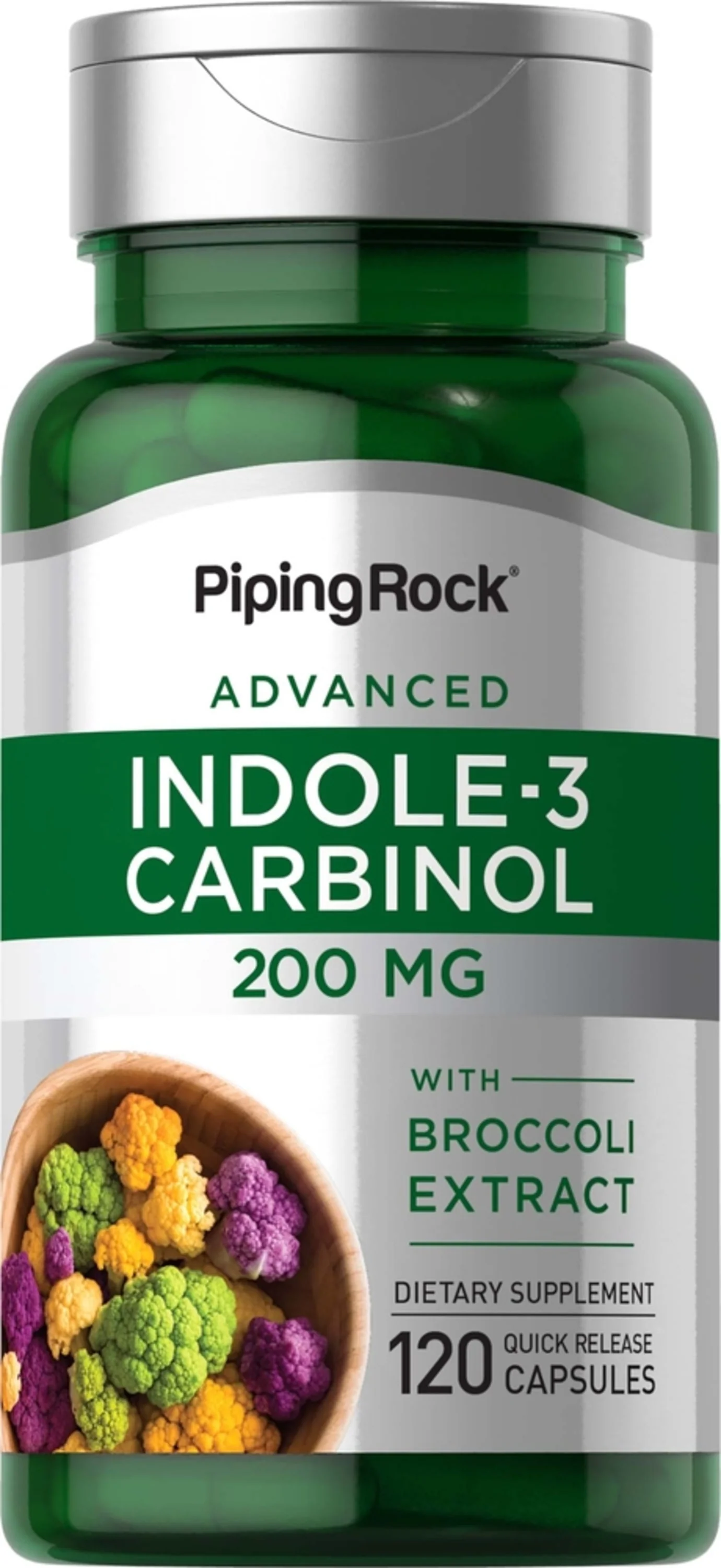 Indole-3-Carbinol with Resveratrol, 200 mg, 120 Quick Release Capsules - Image 8