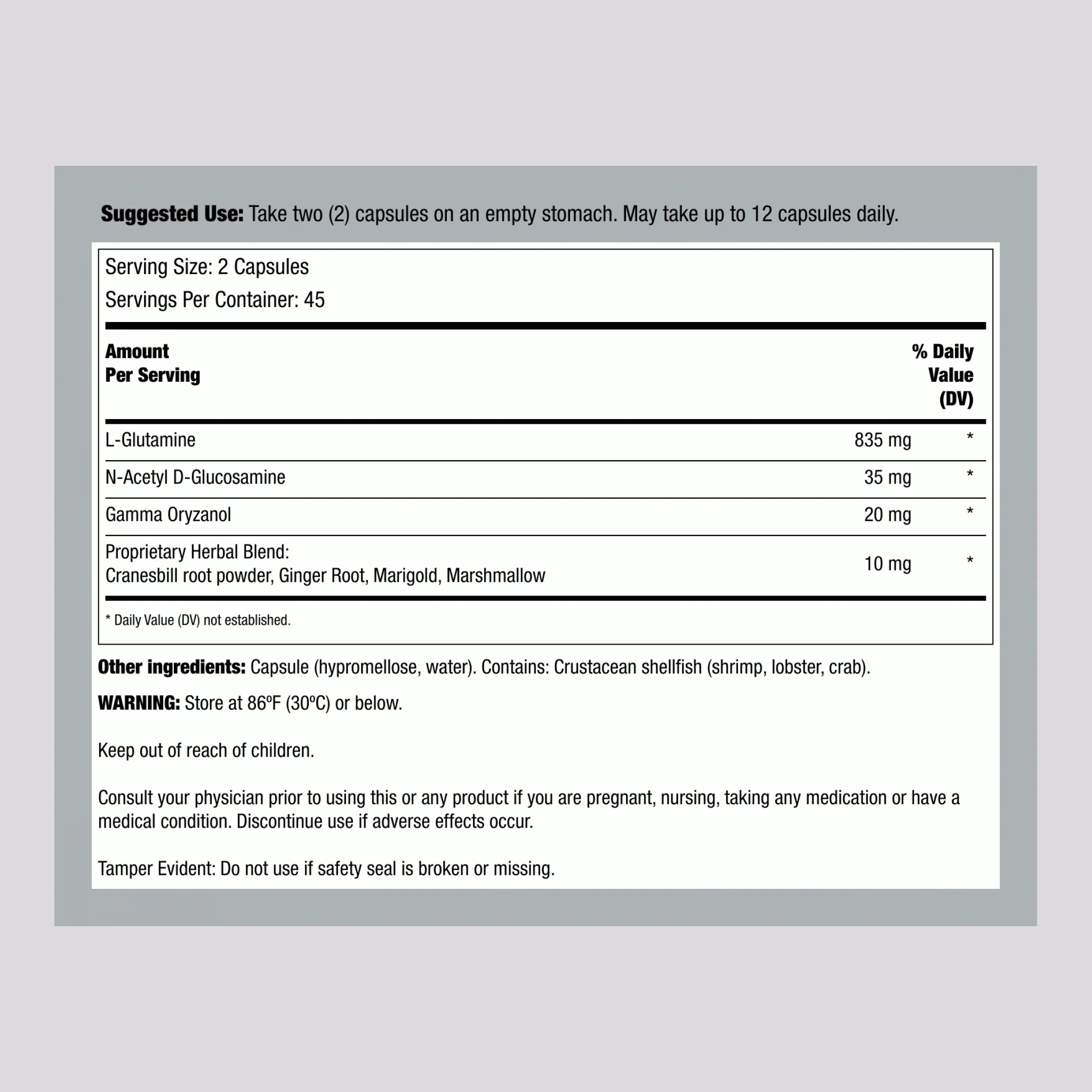 IntestiNew Intestinal Lining Support, 90 Vegetarian Capsules - Image 2
