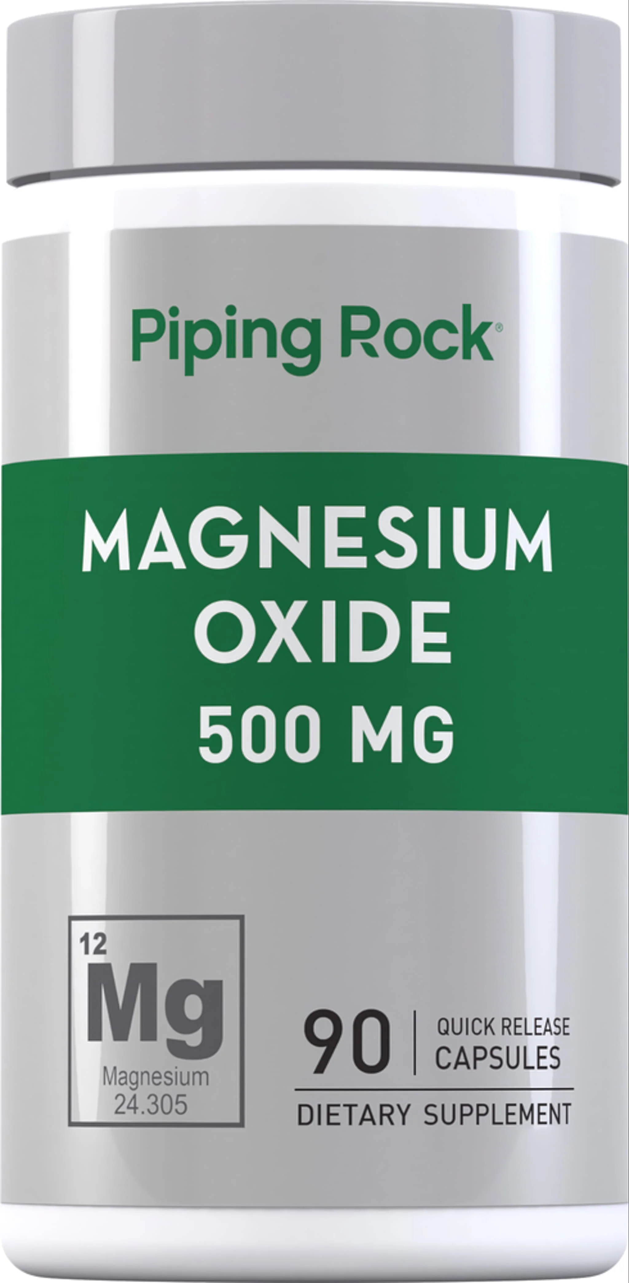 Magnesium Oxide, 500 mg, 90 Quick Release Capsules