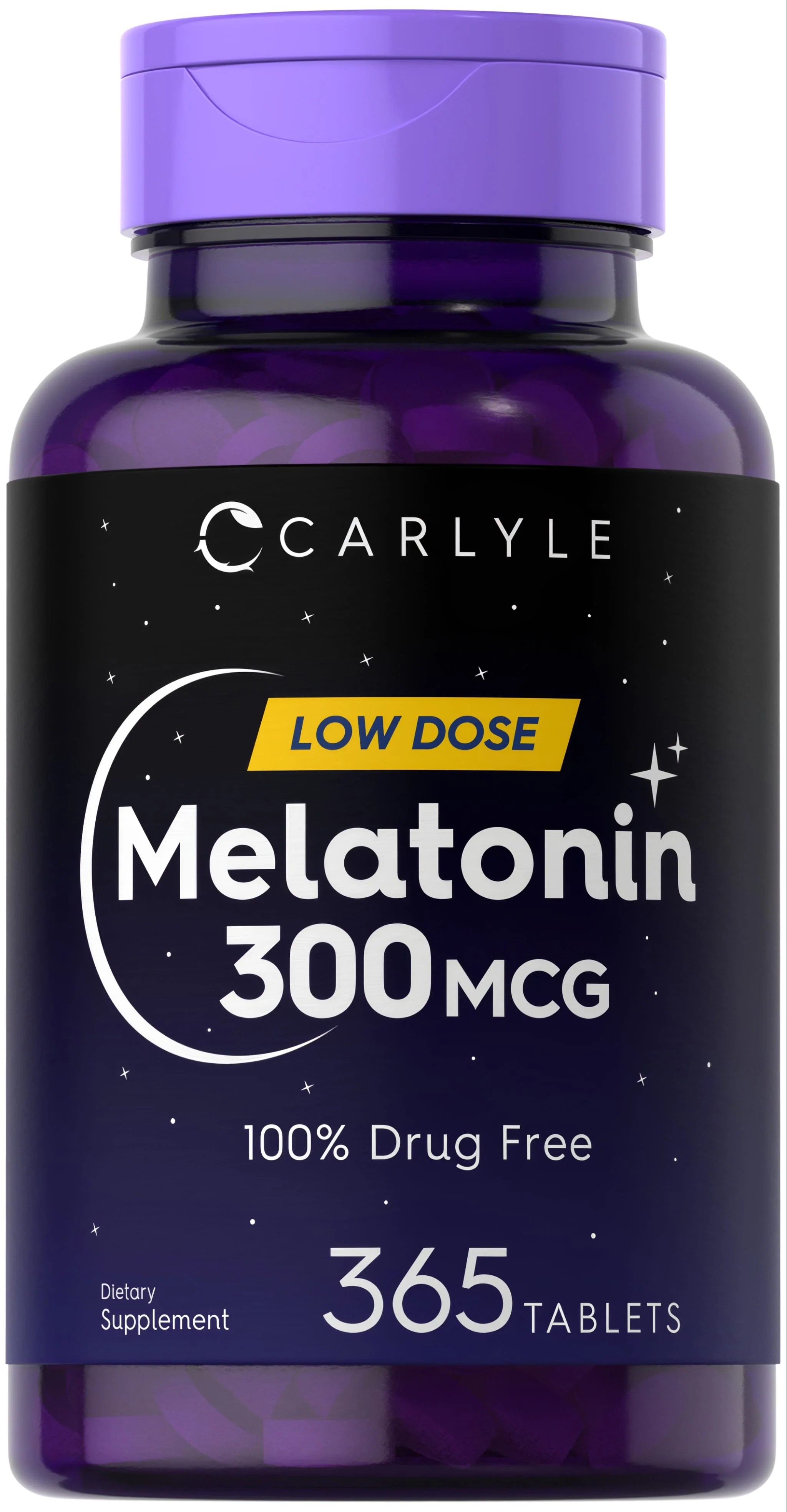 Melatonin, 300 mcg, 365 Tablets