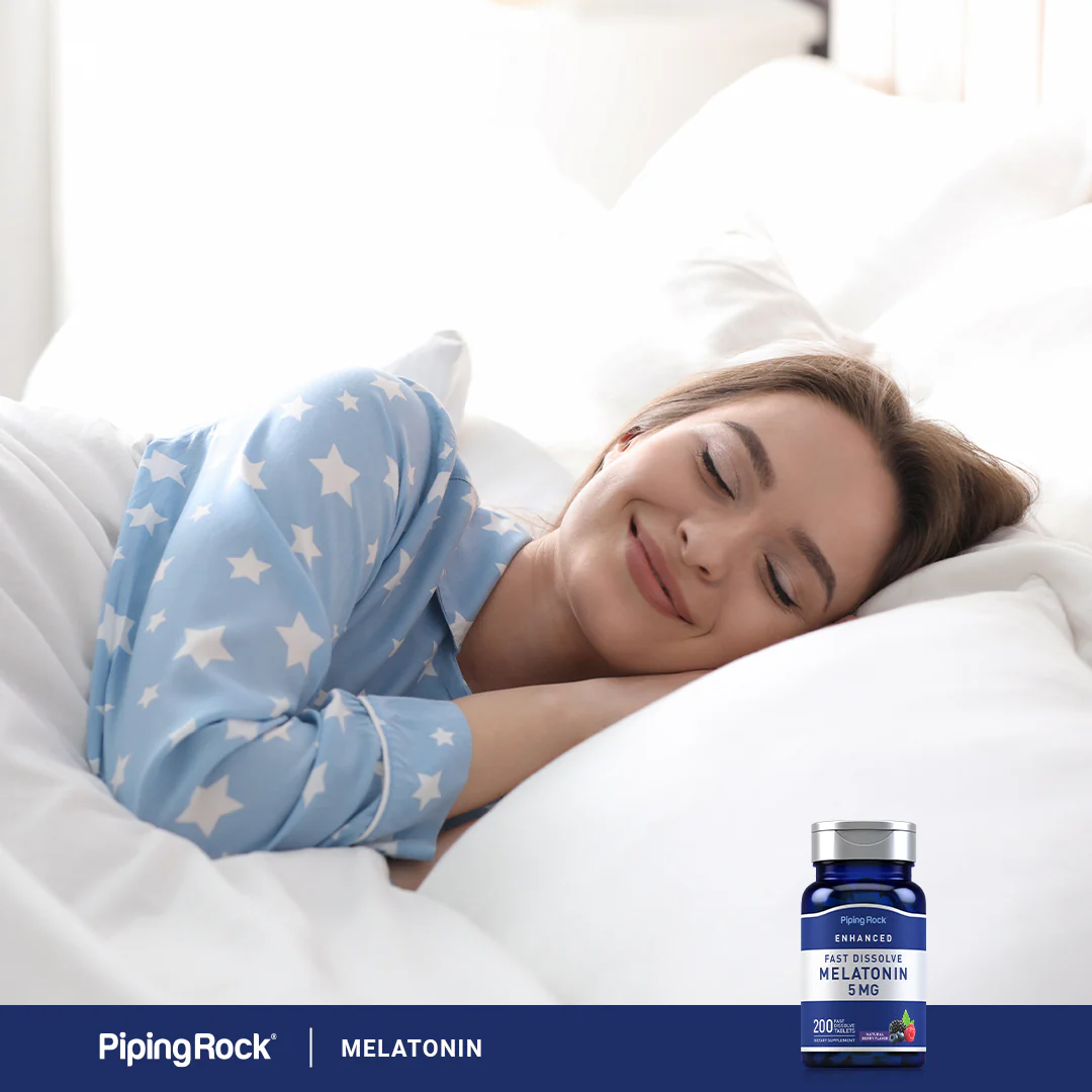 Melatonin Fast Dissolve Tablets, 5 mg, 200 Fast Dissolve Tablets - Image 7