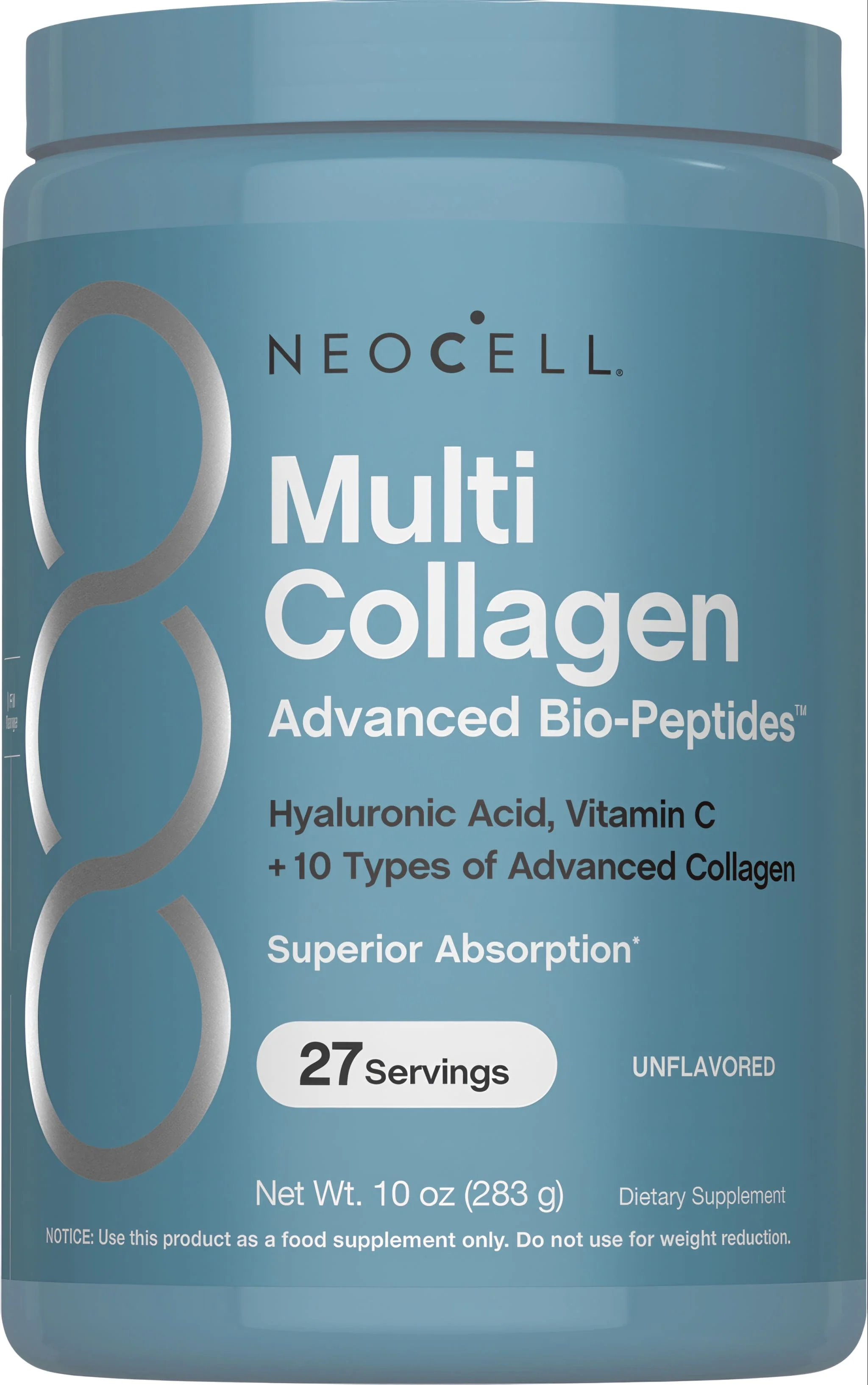 Multi Collagen Advanced Bio-Peptides, 10 oz (283 g) Powder