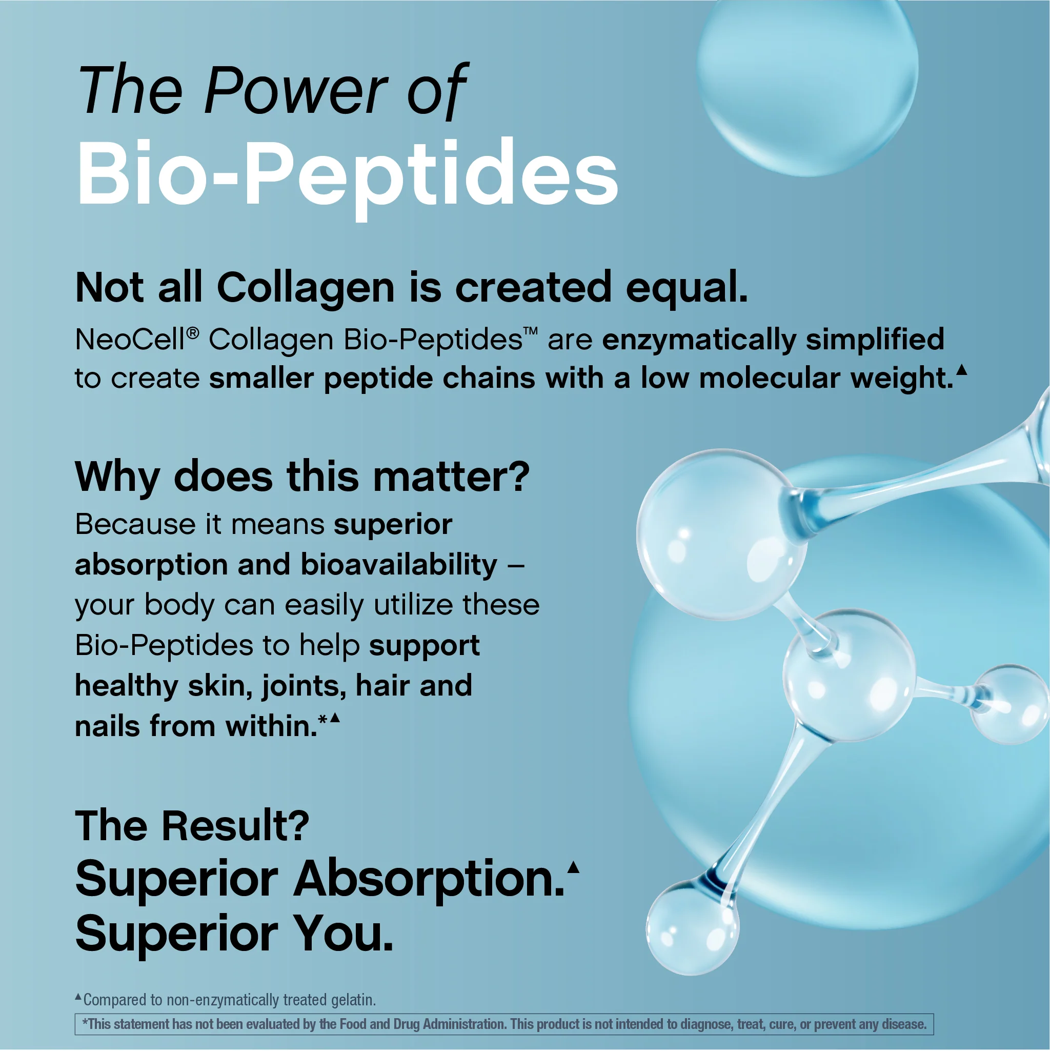 Multi Collagen Bio-Peptides, 360 Caplets - Image 8