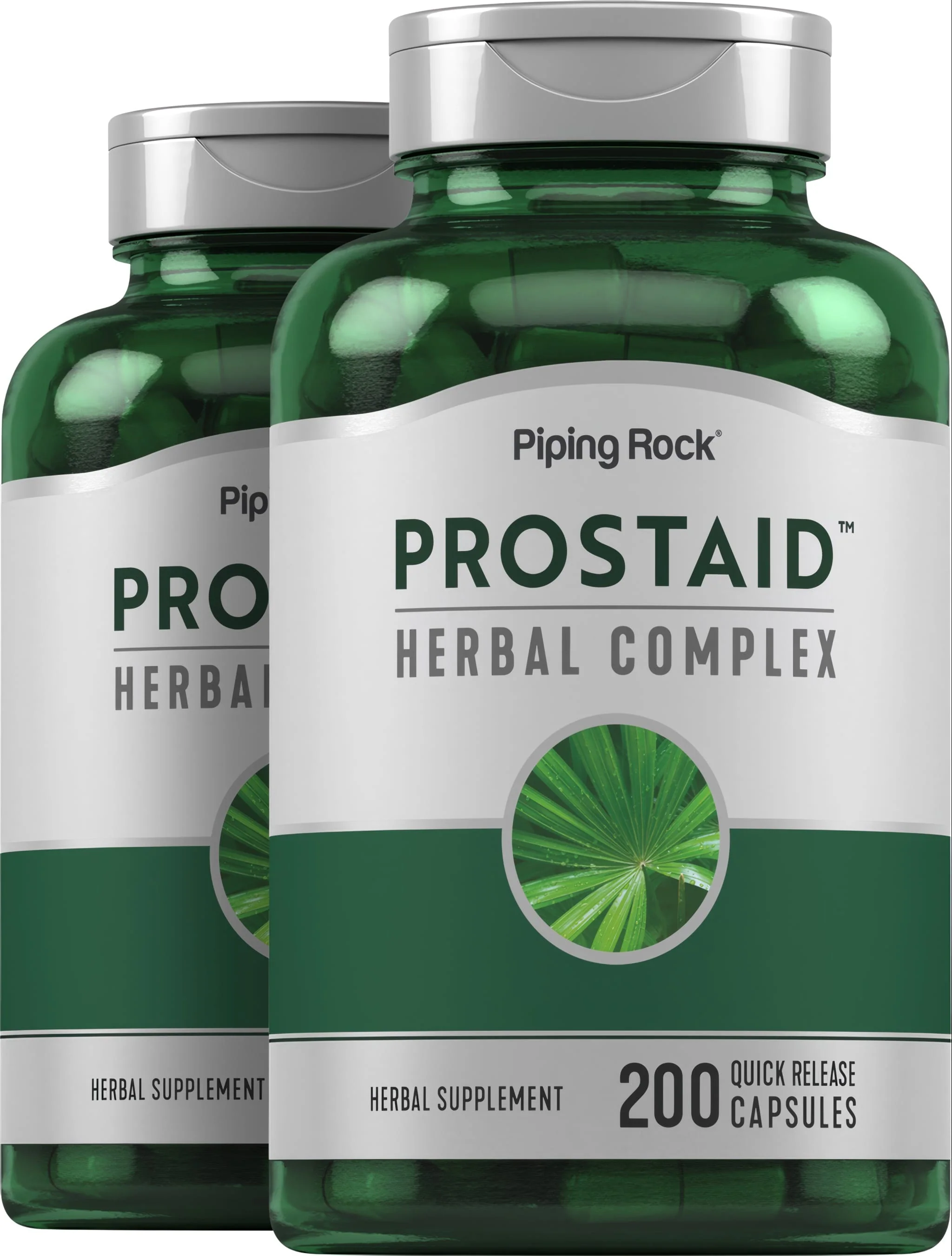 ProstAid Herbal Complex, 200 Quick Release Capsules, 2  Bottles