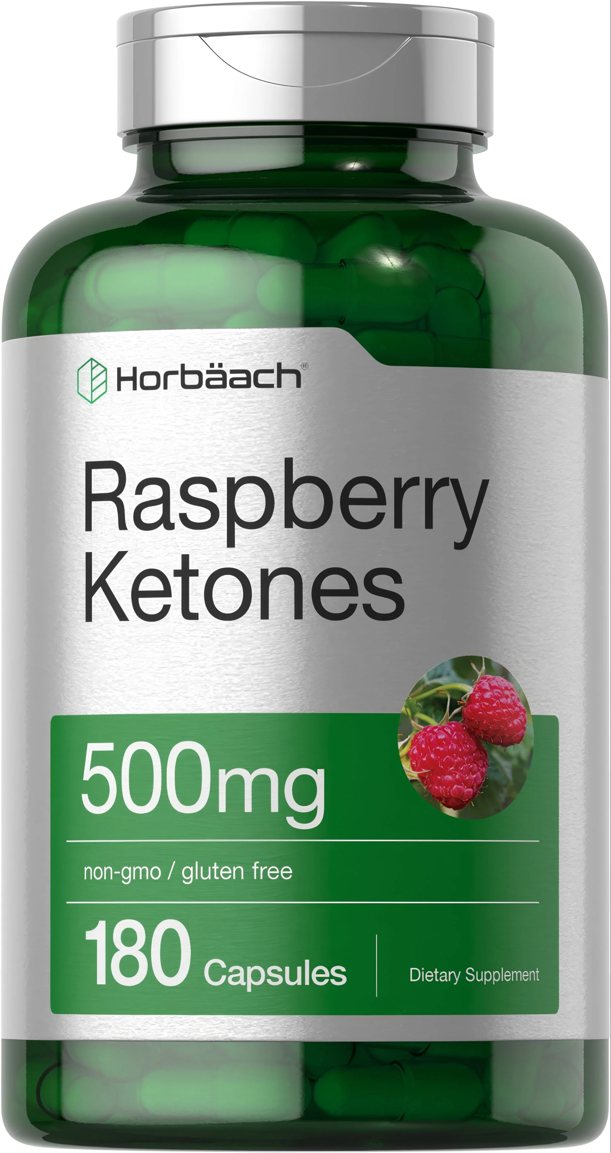 Raspberry Ketones, 500 mg, 180 Capsules