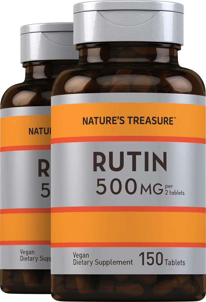 Rutin, 500 mg, 150 Tablets, 2 Bottles