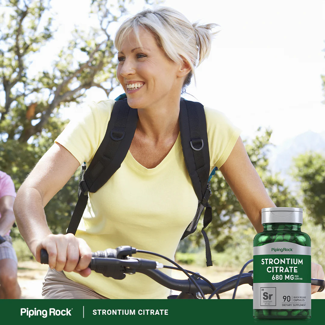 Strontium Citrate, 680 mg (per serving), 90 Quick Release Capsules - Image 14