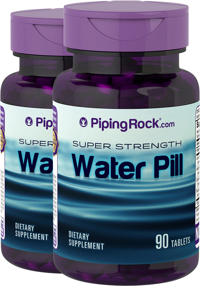 Super Strength Water Pill, 90 Tablets, 2 Bottles